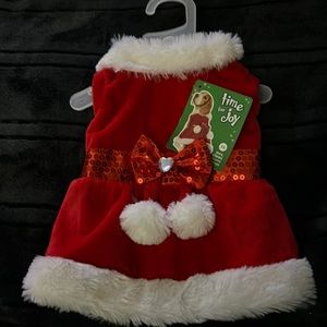 XS TIME FOR JOY CHRISTMAS DRESS FOR YOUR BABY GIRL